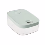 Cutie de Depozitare Flippy, de Uz Casnic, Rezistentă la Insecte și la Umiditate, Rezervor Sigilat pentru Depozitare Alimentară, Capacitate 6 kg, 37 x 26 x 14.5cm, Verde