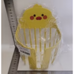 Cutie de Depozitare, Flippy, din Plastic, Montare pe Perete, Model Ratusca, 17.5x13.5x12 cm, Galben - imagine 6