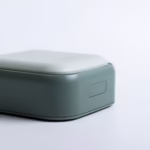 Cutie Depozitare Medicamente Mini, Flippy, 4 Compartimente, Inchidere Etans, Portabila, Patrat, Verde, PP, 7.5x7.5x3 cm - imagine 2
