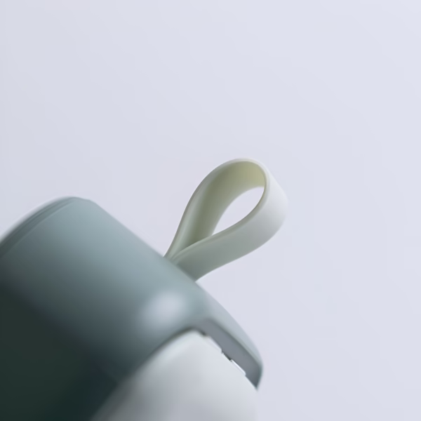 Cutie Depozitare Medicamente Mini, Flippy, 4 Compartimente, Inchidere Etans, Portabila, Patrat, Verde, PP, 7.5x7.5x3 cm - imagine 4
