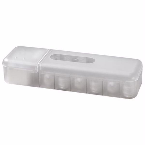 Cutie Organizatoare pentru Cabluri, Flippy, din Plastic, 28 x 9 x 6 cm, Alb - imagine 4