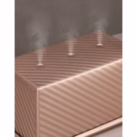 Tava pentru Paine, Flippy, din Otel Carbon, 450 g, cu Capac, Antiaderenta, 21 x 11 x 11.5 cm, Roz Auriu - imagine 3