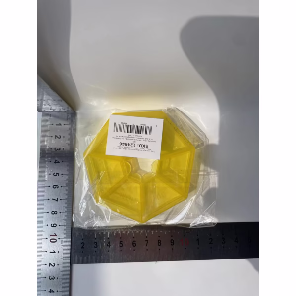Cutie separator medicamente cu zilele saptamanii, Flippy, Plastic, 7 compartimente, Galben - imagine 6