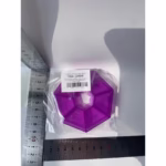 Cutie separator medicamente cu zilele saptamanii, Flippy, Plastic, 7 compartimente, Mov - imagine 5