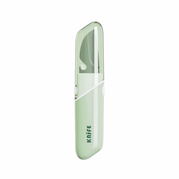 Cutit de Fructe Multifunctional, Flippy, Razatoare, Curatator Fructe-Legume, Deschizator de Sticle, 18.1x3.8x2cm, Verde - imagine 1