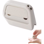 Cutter Portabil, Flippy, din ABS, Magnetic, Lama Ceramica, Autoretractabila, Universal, Alb - imagine 2