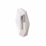Cutter pentru Cutii, Flippy, Varf Rotunjit si Zimtat, Tip Breloc, 6.5x3.5 cm, Alb