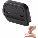 Cutter Portabil, Flippy, din ABS, Magnetic, Lama Ceramica, Autoretractabila, Universal, Negru - imagine 2