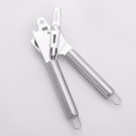 Deschizator conserve Flippy, material inox, ergonomic, gri - imagine 6