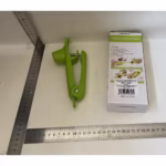 Dispozitiv de Scos Samburi, Flippy, Manual, cu 1 Gaura, pentru Cirese/Masline, 20.5 x 3.8 x 13 cm, din ABS+Otel Inoxidabil, cu Maner, Verde - imagine 4