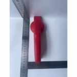 Dispozitiv de spart nuci si castane Flippy, ABS si otel, 17.5 x 5.5 x 5 cm, usor de utilizat, rosu - imagine 2