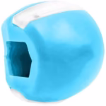 Dispozitiv de Tonifiere Faciala, Flippy, din Silicon, Corectare Mandibula/Maxilar, Albastru - imagine 4