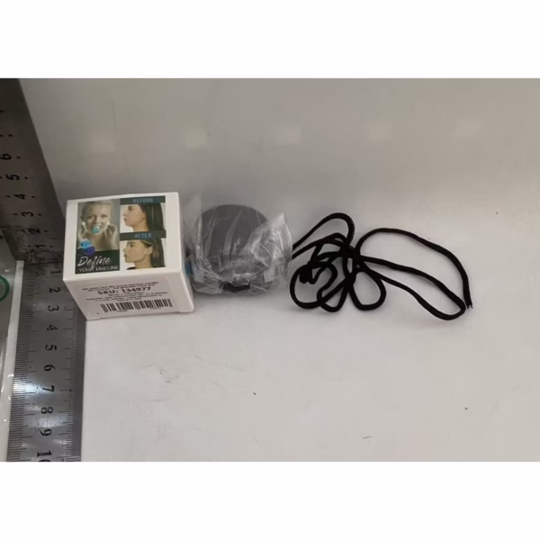 Dispozitiv de Tonifiere Faciala, Flippy, din Silicon, Corectare Mandibula/Maxilar, Gri - imagine 5