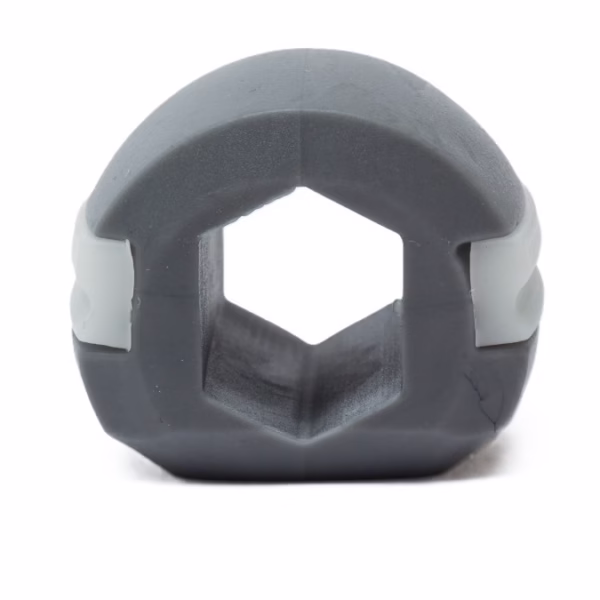 Dispozitiv de Tonifiere Faciala, Flippy, din Silicon, Corectare Mandibula/Maxilar, Gri - imagine 1