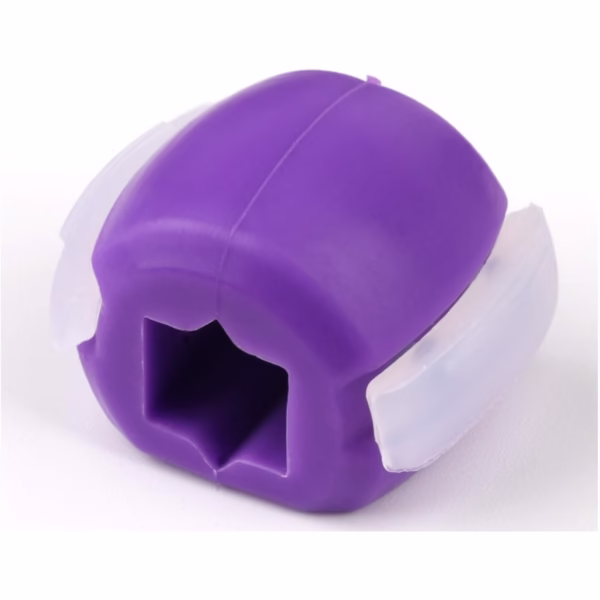 Dispozitiv de Tonifiere Faciala, Flippy, din Silicon, Corectare Mandibula/Maxilar, Mov - imagine 2