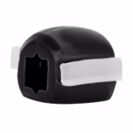 Dispozitiv de Tonifiere Faciala, Flippy, din Silicon, Corectare Mandibula/Maxilar, Negru - imagine 3