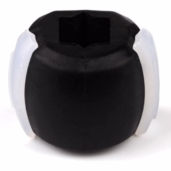 Dispozitiv de Tonifiere Faciala, Flippy, din Silicon, Corectare Mandibula/Maxilar, Negru - imagine 4