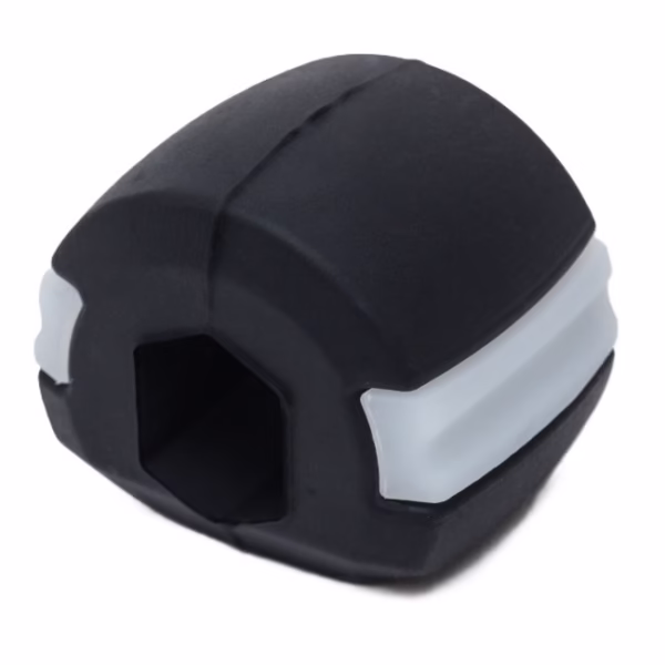 Dispozitiv de Tonifiere Faciala, Flippy, din Silicon, Corectare Mandibula/Maxilar, Negru - imagine 1
