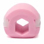 Dispozitiv de Tonifiere Faciala, Flippy, din Silicon, Corectare Mandibula/Maxilar, Roz