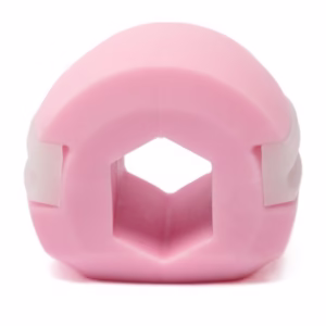 Dispozitiv de Tonifiere Faciala, Flippy, din Silicon, Corectare Mandibula/Maxilar, Roz