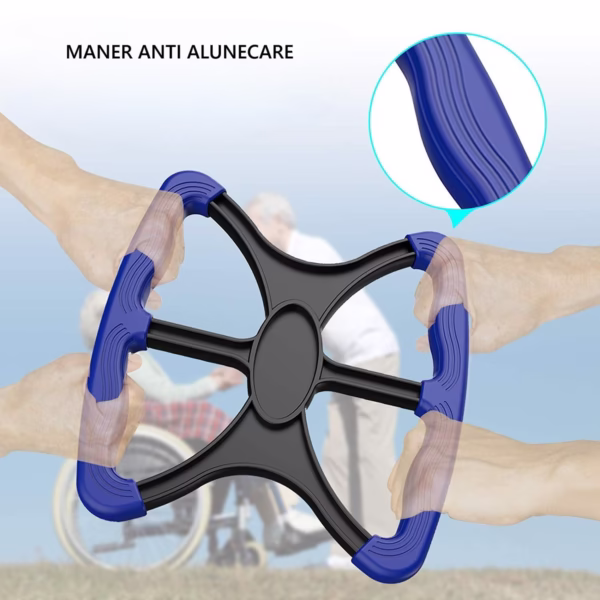 Dispozitiv pentru Ridicare, Flippy, Ajutor Varstnici, din Plastic, Maner Ergonomic, 200 kg, Albastru - imagine 2