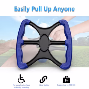 Dispozitiv pentru Ridicare, Flippy, Ajutor Varstnici, din Plastic, Maner Ergonomic, 200 kg, Albastru