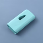 Dispozitiv taiere si depozitare medicamente, Flippy, Albastru, Plastic, 8 x 4 x 1.8 cm - imagine 2