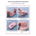 Dispozitiv taiere si depozitare medicamente, Flippy, Albastru, Plastic, 8 x 4 x 1.8 cm - imagine 5