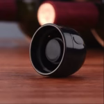 Dop de Etansare a Sticlei de Prosseco/Sampanie, Flippy, Rotativ, On-Off, Silicon, Reutilizabil, Usor de Depozitat si Folosit, 3.3 x 3.3 x 3.3 cm, Negru - imagine 4