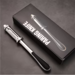 Peeler 2in1 pentru Legume si Fructe, Flippy, Multifunctional, cu 2 Lame de Curatati si Feliat, Varf Ascutit pentru Gaurit, 18 cm, din Otel Inoxidabil, Argintiu/Negru - imagine 10