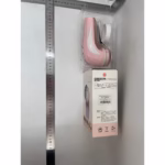 Aparat Pentru Curatat Scame, Par Si Praf, Flippy, Pentru Diferite Tipuri De Material, Cu Lame Din Otel Inoxidabil, Incarcare Prin USB Type-C, Cu Perie De Curatare si Cablu USB Incluse, 13.5x9 cm, Roz - imagine 2