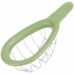 Feliator de Avocado, Flippy, pentru Taierea in Cubulete, Multifunctional, pentru Bucatarie, Otel Inoxidabil, ABS, 16x8x5 cm, Verde