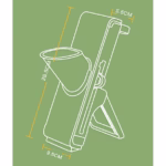 Feliator de Legume Multifunctional, Flippy, Taieturi Diferite, Razatoare pentru Bucatarie, Taietor de Cartofi, Presa Manuala, Pliabila, Extensibila, PP PET, 23.5x9.5x5.5 cm, Alb - imagine 13