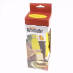 Feliator manual de unt Flippy, material plastic, design usor si practic, 20x6x8.5 cm, Butter Cutter, alb - imagine 4