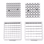 Feliator manual Flippy, pentru cartofi pai si legume, din inox, cu 2 dimensiuni de feliere, 25.5 x 11.7 cm, argintiu - imagine 2