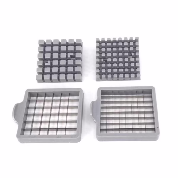 Feliator manual Flippy, pentru cartofi pai si legume, din inox, cu 2 dimensiuni de feliere, 25.5 x 11.7 cm, argintiu - imagine 9