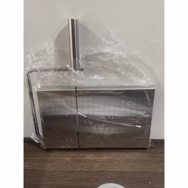 Feliator manual Flippy, pentru cascaval, salam, prajituri, unt, din otel inoxidabil, usor de curatat si utilizat, 5 lame de schimb incluse, picioare antiderapante, 21 x 12.2 x 2.8 cm, argintiu - imagine 9
