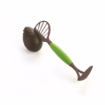 Feliator Multifunctional pentru Avocado, Flippy, pentru Taierea in Cubulete si Pasare, pentru Bucatarie, Preparare Guacamole, ABS, 24x7x6 cm, Verde - imagine 3
