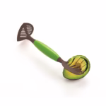 Feliator Multifunctional pentru Avocado, Flippy, pentru Taierea in Cubulete si Pasare, pentru Bucatarie, Preparare Guacamole, ABS, 24x7x6 cm, Verde - imagine 4