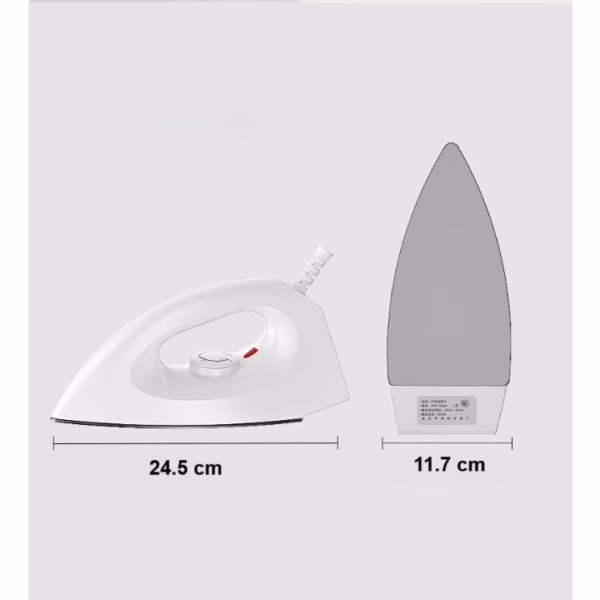 Fier de Calcat Royal, Flippy, 1000W, Fier de Calcat pentru Calatorii, Talpa Ceramica, 24.5x10.5x11.7 cm, Alb - imagine 6