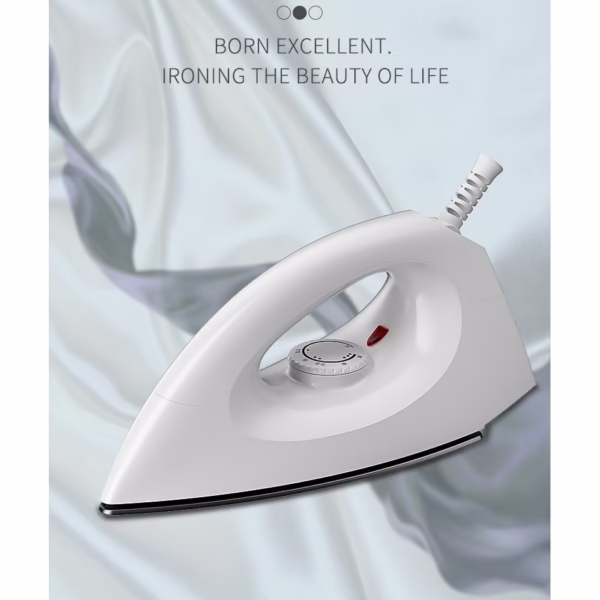 Fier de Calcat Royal, Flippy, 1000W, Fier de Calcat pentru Calatorii, Talpa Ceramica, 24.5x10.5x11.7 cm, Alb - imagine 9