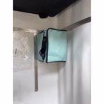 Geanta Termica Flippy pentru Pranz, Compartimente Telefon si Tacamuri, Multifunctionala, Impermeabila, 24x18x21 cm, Verde - imagine 2