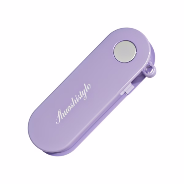 folding-storage-kitchen-household-peeler-color-purple-main-66a8a1fa33f0f Peeler pentru Legume si Fructe, Flippy, 3.6 x 9.1 cm, Multifunctional, Curatator Pliabil, din ABS si Otel Inoxidabil, Mov - imagine 1
