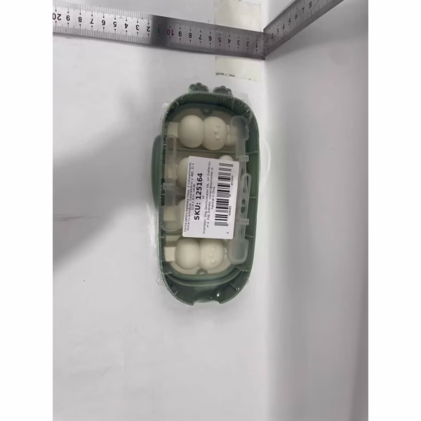 Forma pentru inghetata Flippy, 4 compartimente, forme cu animalute, materialsilicon si ABS, 21 x 12.8 x 3cm, verde - imagine 9