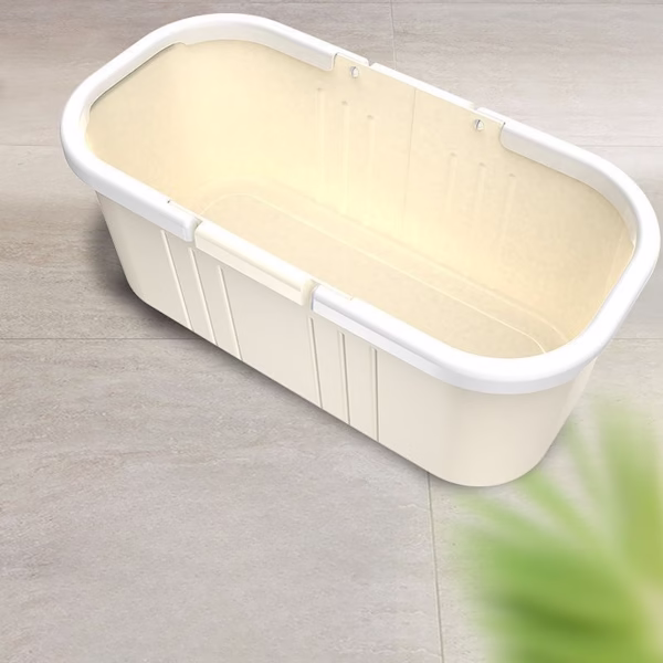 Galeata pentru Mop Plat, Flippy, 45 x 25 x 17.8 cm, Compatibilia cu Mop, 37 x 15 cm, Galben - imagine 3