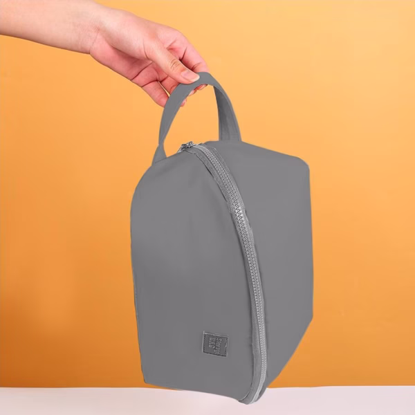 Geanta De Depozitare, Flippy 3 In 1, Portabila, Pentru Lenjerie, Sutiene Si Sosete, Multi-Functionala, Pentru Bagaj, Calatorii Si Afaceri, 23 x 13 x 13, Gri - imagine 3