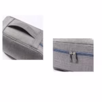 Geanta Organizatoare Flippy, Pentru Cabluri si Accesorii, Portabila, Impermeabila, 24,5 x 18 x10cm, Gri - imagine 7