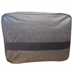 Geanta pentru Depozitare Acte si Documente, Flippy, 1 Compartiment mare cu Curele Interioare, Impermeabila, 37 x 10.5 x 27 cm, Gri - imagine 3