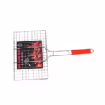 Gratar pentru Peste si Carne, Flippy, Suprafata Utila 32x19 cm, Otel Inoxidabil, cu Maner, Portabil, Argintiu - imagine 3