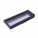 Gratar Portabil, Flippy, Confectionat din Metal, pentru Picnic, Gradina, Terasa, Camping, Dimensiuni Reduse, 60x22x23 cm, Negru - imagine 4